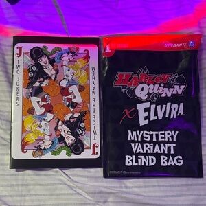 Harley Quinn x Elvira Mystery Variant Blind Bag comic  🖤